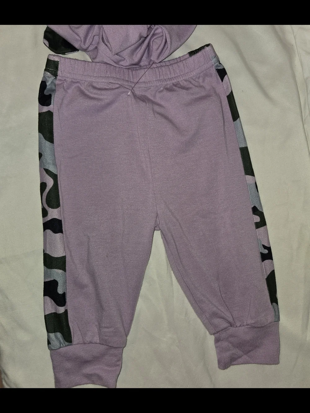 Lilac 'Mama's Bestie' Hoodie & Pant Set for Kids SZ 68/ 4-6M